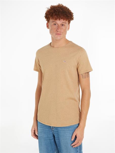 TJM XSLIM JASPE C NECK EXT tawny sand