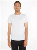 TJM XSLIM JASPE C NECK EXT white