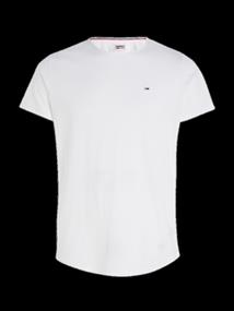 TJM XSLIM JASPE C NECK EXT white