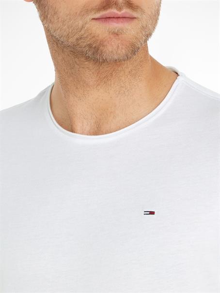 TJM XSLIM JASPE C NECK EXT white