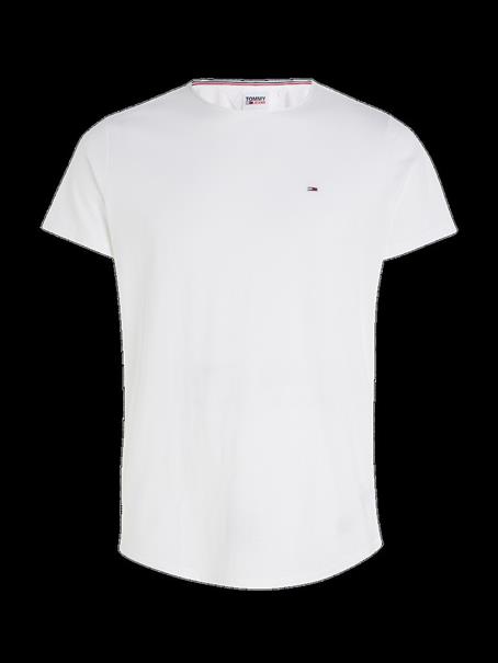 TJM XSLIM JASPE C NECK EXT white