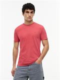 TJM XSLIM JASPE HTR TEE EXT anthem red