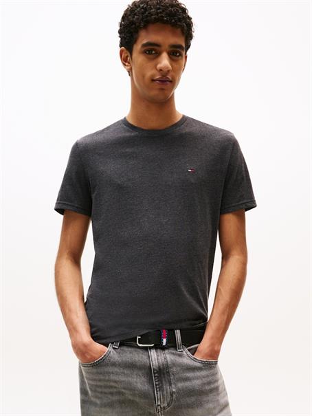 TJM XSLIM JASPE HTR TEE EXT black htr