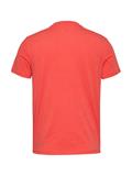 TJM XSLIM JASPE HTR TEE EXT bright vermillion htr
