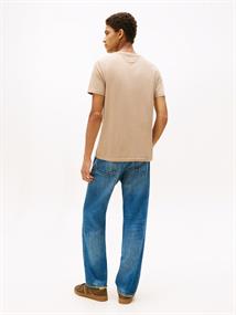 TJM XSLIM JASPE HTR TEE EXT coastal taupe htr