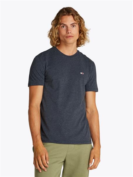 TJM XSLIM JASPE HTR TEE EXT dark night navy htr