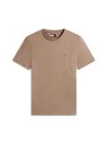 TJM XSLIM JASPE HTR TEE EXT ivy mink htr
