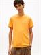 TJM XSLIM JASPE HTR TEE EXT lush orange htr