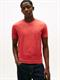 TJM XSLIM JASPE HTR TEE EXT terracotta red htr