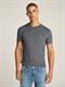 TJM XSLIM JASPE HTR TEE EXT washed black htr