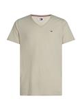 TJM XSLIM JASPE V NECK newsprint