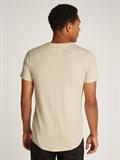 TJM XSLIM JASPE V NECK newsprint