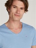 TJM XSLIM JASPE V NECK westside blue