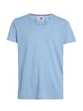 TJM XSLIM JASPE V NECK westside blue