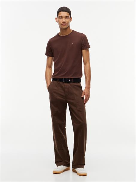 TJM XSLIM JERSEY TEE EXT hemlock brown