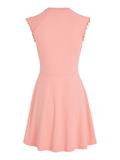 TJW BABYLOCK FIT & FLARE DRESS tickled pink