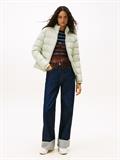 TJW BASIC HOODED DOWN JACKET EXT misty sage