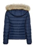 TJW BASIC HOODED DOWN JACKET twilight navy