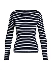 TJW BRETON STRIPE LS dark night navy - multi