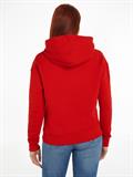 TJW BXY BADGE HOODIE deep crimson