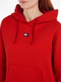 TJW BXY BADGE HOODIE deep crimson