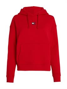 TJW BXY BADGE HOODIE deep crimson