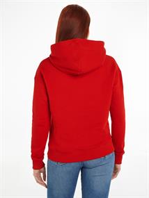 TJW BXY BADGE HOODIE deep crimson