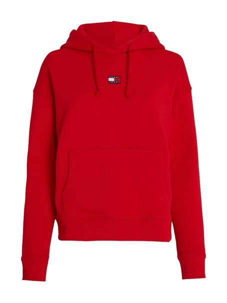 TJW BXY BADGE HOODIE deep crimson