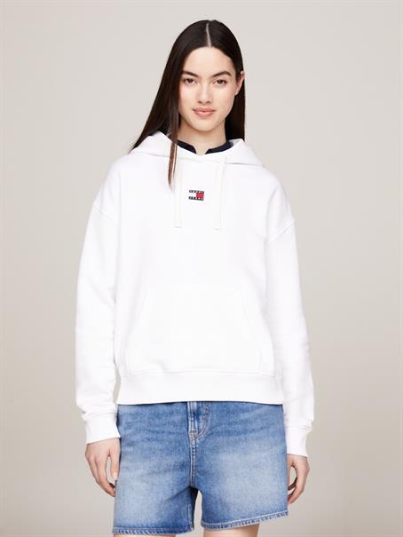 TJW BXY BADGE HOODIE white