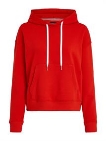 TJW BXY LOGO DRAWCORD HOODIE EXT deep crimson