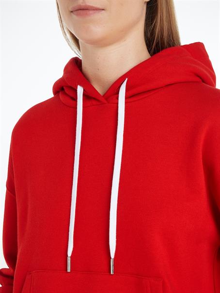 TJW BXY LOGO DRAWCORD HOODIE EXT deep crimson