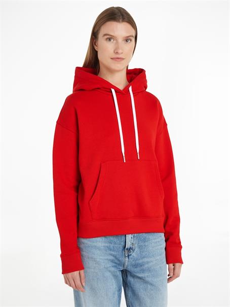 TJW BXY LOGO DRAWCORD HOODIE EXT deep crimson