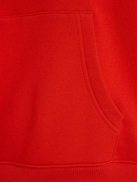 TJW BXY LOGO DRAWCORD HOODIE EXT deep crimson