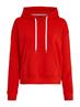 TJW BXY LOGO DRAWCORD HOODIE EXT deep crimson