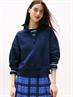 TJW BXY S-FLAG 1/4 ZIP dark night navy