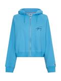 TJW BXY SIGNATURE ZIP HOODIE blue crush