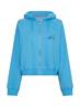 TJW BXY SIGNATURE ZIP HOODIE blue crush