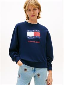 TJW BXY WAVY FLAG CREW EXT dark night navy