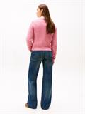 TJW CABLE ESSENTIAL SWEATER mystic pink
