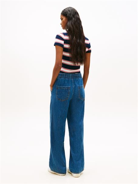 TJW CHAMBRAY PULL ON PANTS denim medium