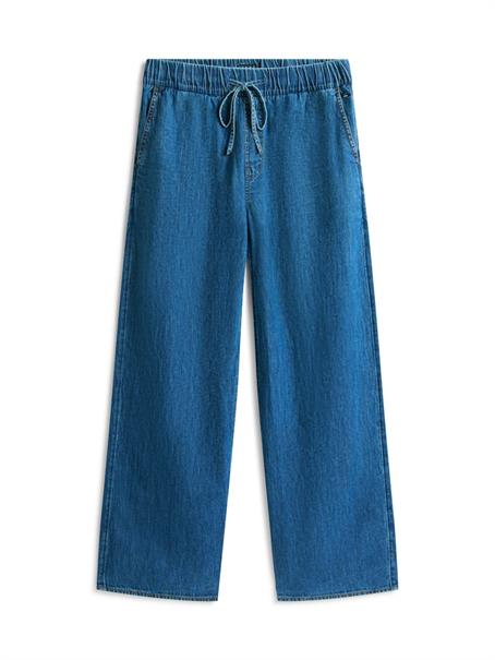 TJW CHAMBRAY PULL ON PANTS denim medium