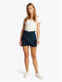 TJW CLAIRE HR PLEATED SHORT dark night navy