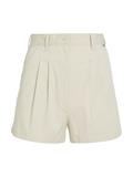 TJW CLAIRE HR PLEATED SHORTS newsprint