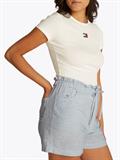TJW COTTON LINEN SHORT colorado blue - stripe