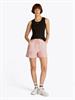TJW COTTON LINEN SHORT precious pink - stripe