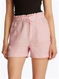 TJW COTTON LINEN SHORT precious pink - stripe