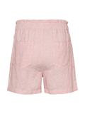 TJW COTTON LINEN SHORT precious pink - stripe