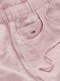 TJW COTTON LINEN SHORT precious pink - stripe