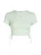TJW CRP GATHERING SS RIB TOP opal green