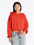 TJW CRP GMD SCRIPT HOODIE bright vermillion